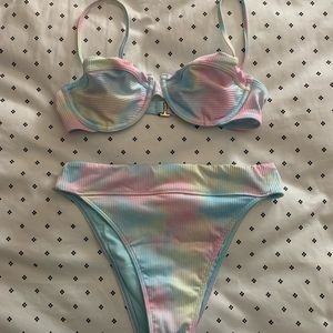 Hollister Tie Dye Bikini Set NWOT